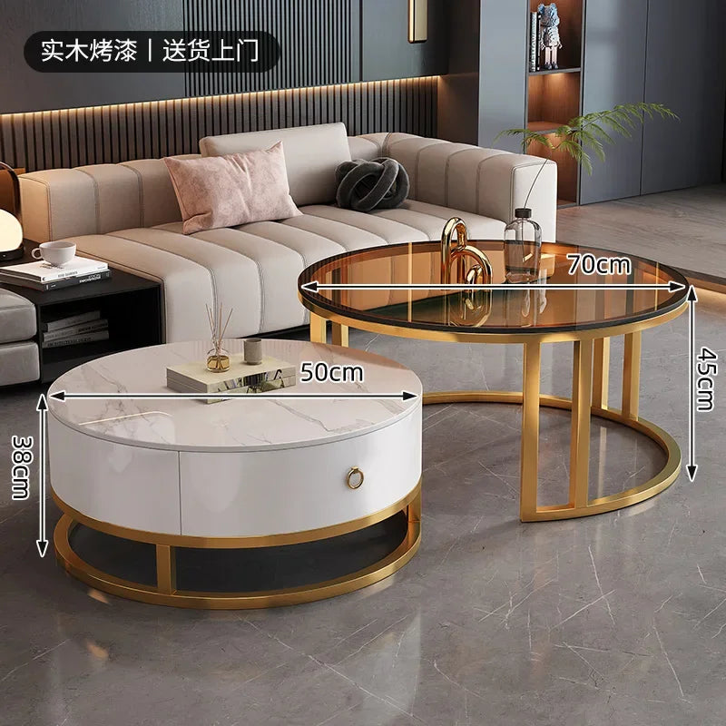 Waterproof Round Coffee Table