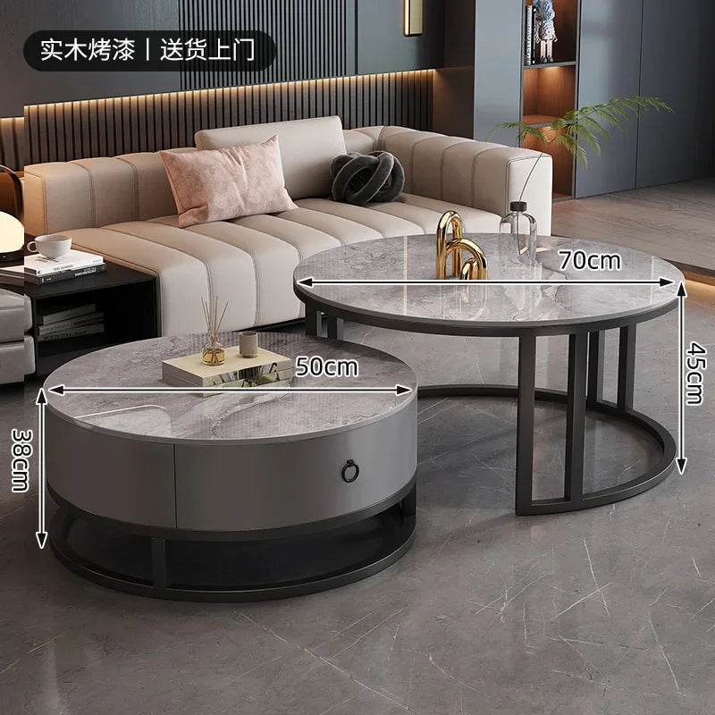 Waterproof Round Coffee Table