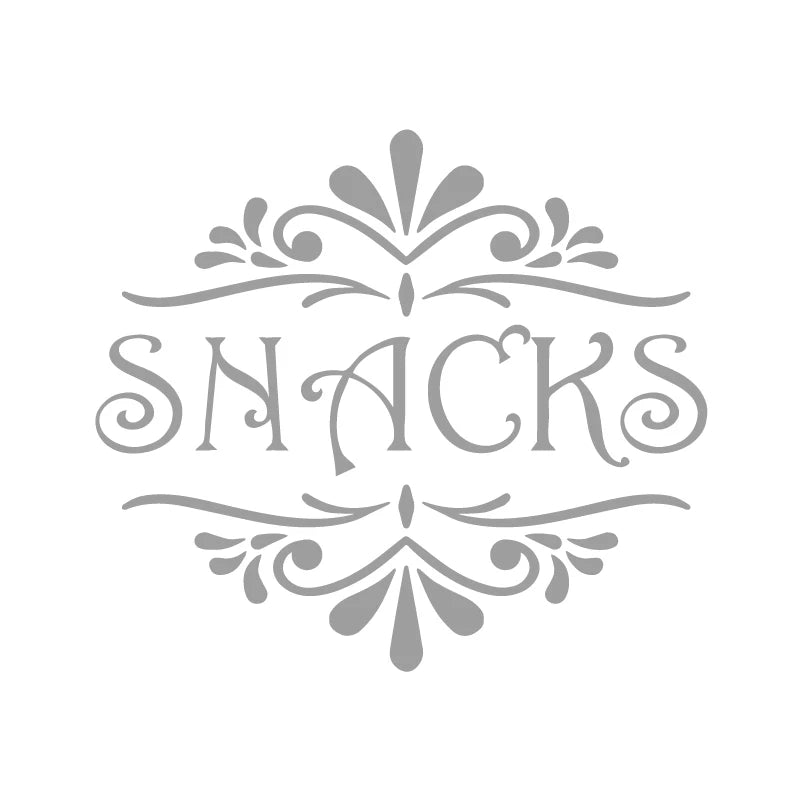 Coffee, Tea, Flour, Sugar Vinyl Art Decals