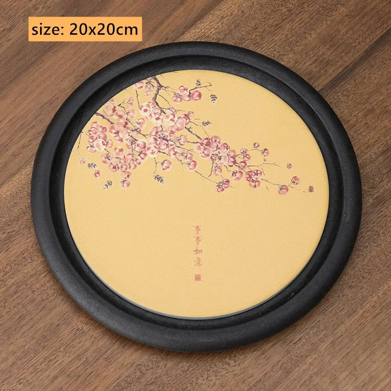 Creative Absorbent Ceramic Tea Tray