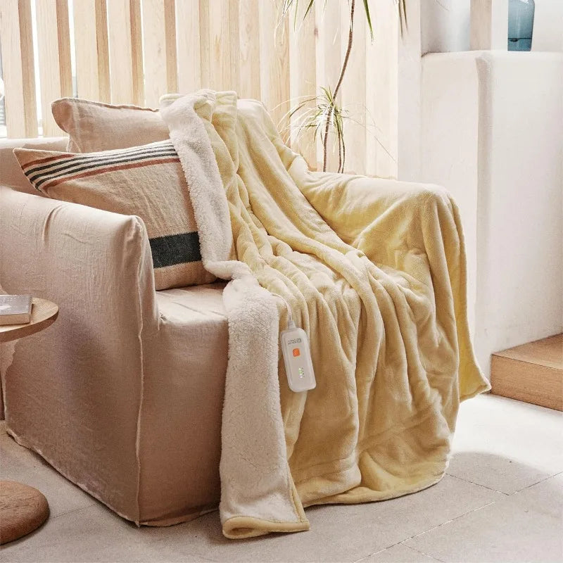 Heated Blanket Throw