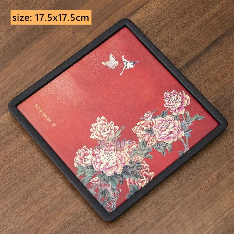 Creative Absorbent Ceramic Tea Tray