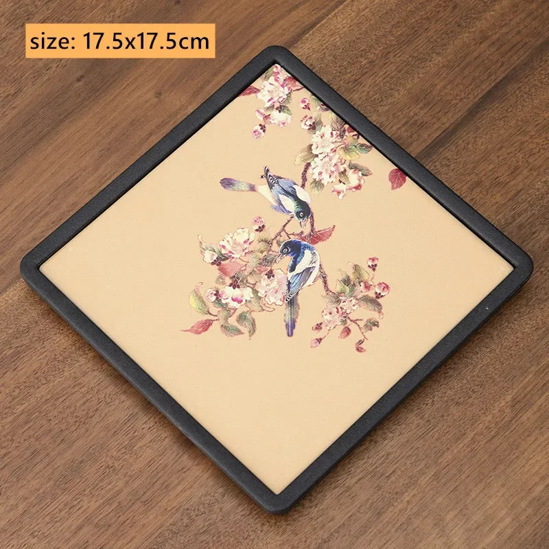Creative Absorbent Ceramic Tea Tray
