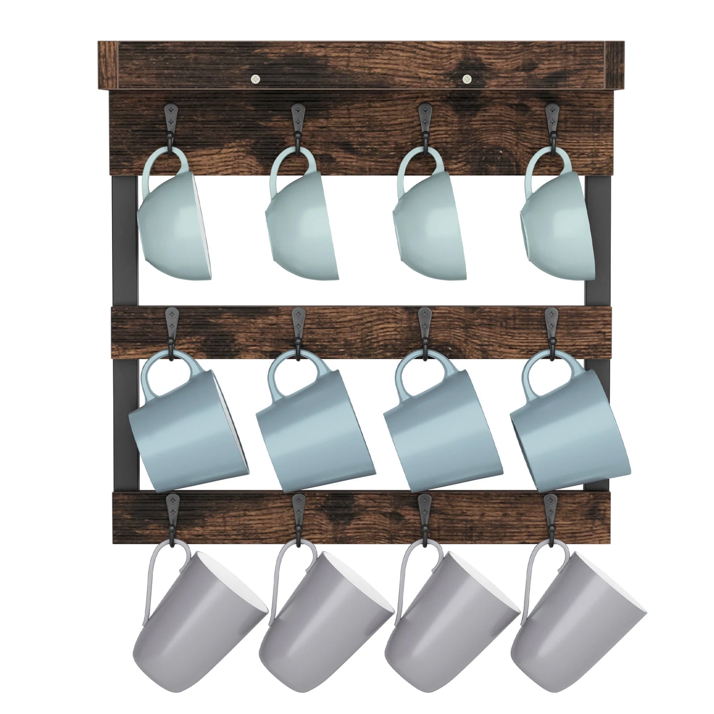 Wall Mounted Coffee Mug Holder