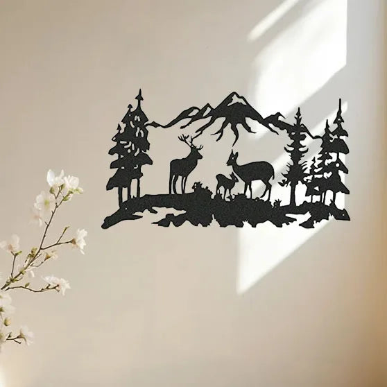 Rustic Forest Wall Art