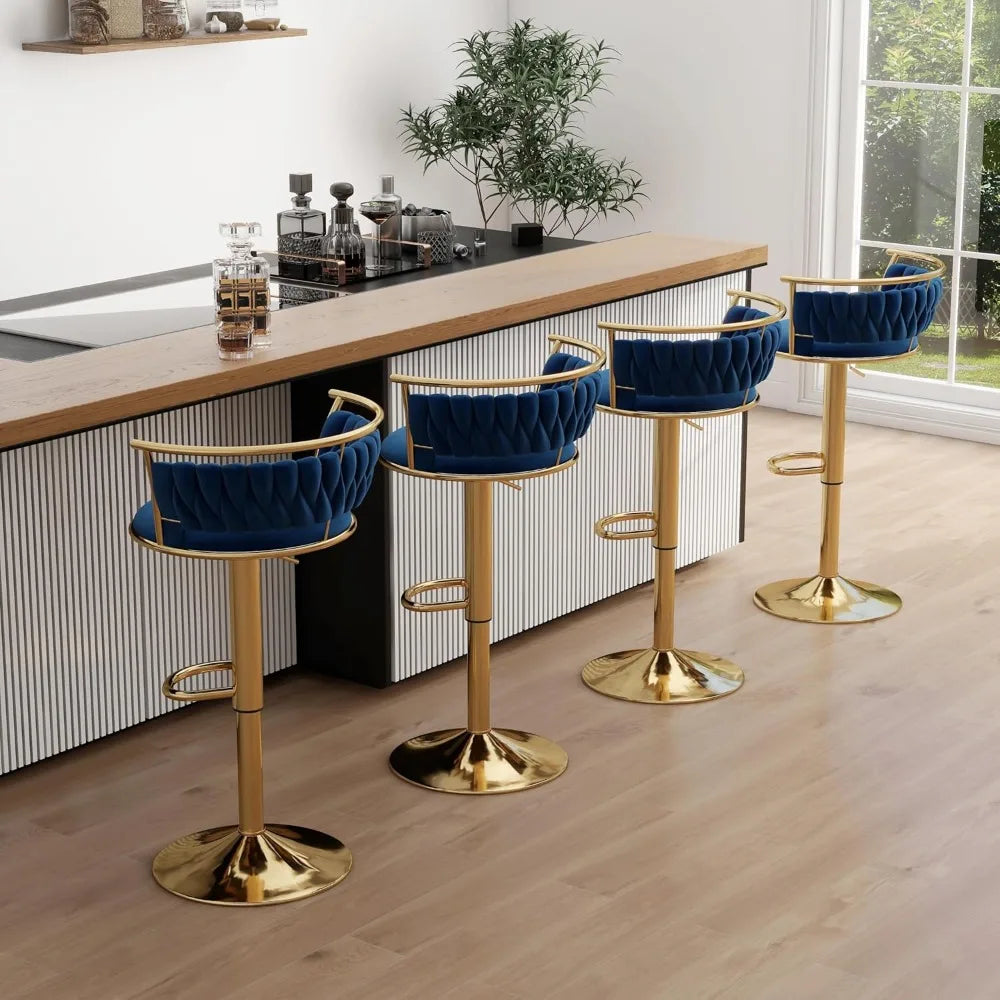 Swivel Bar Stools, Modern Adjustable