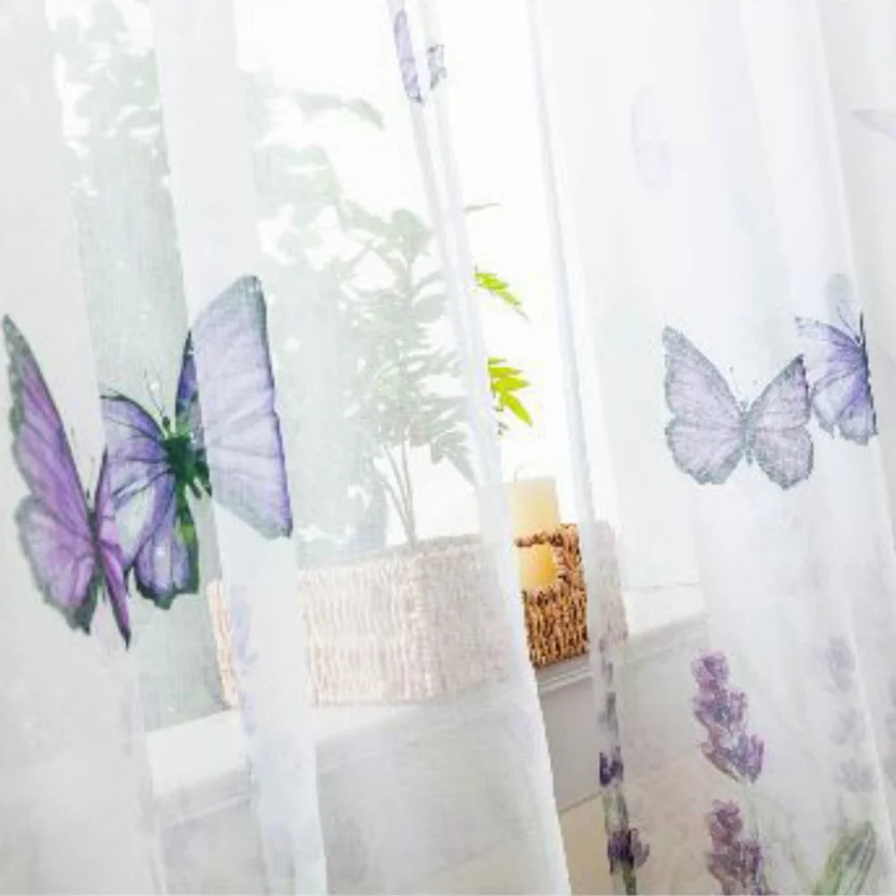 Butterfly Blackout Curtain Panels