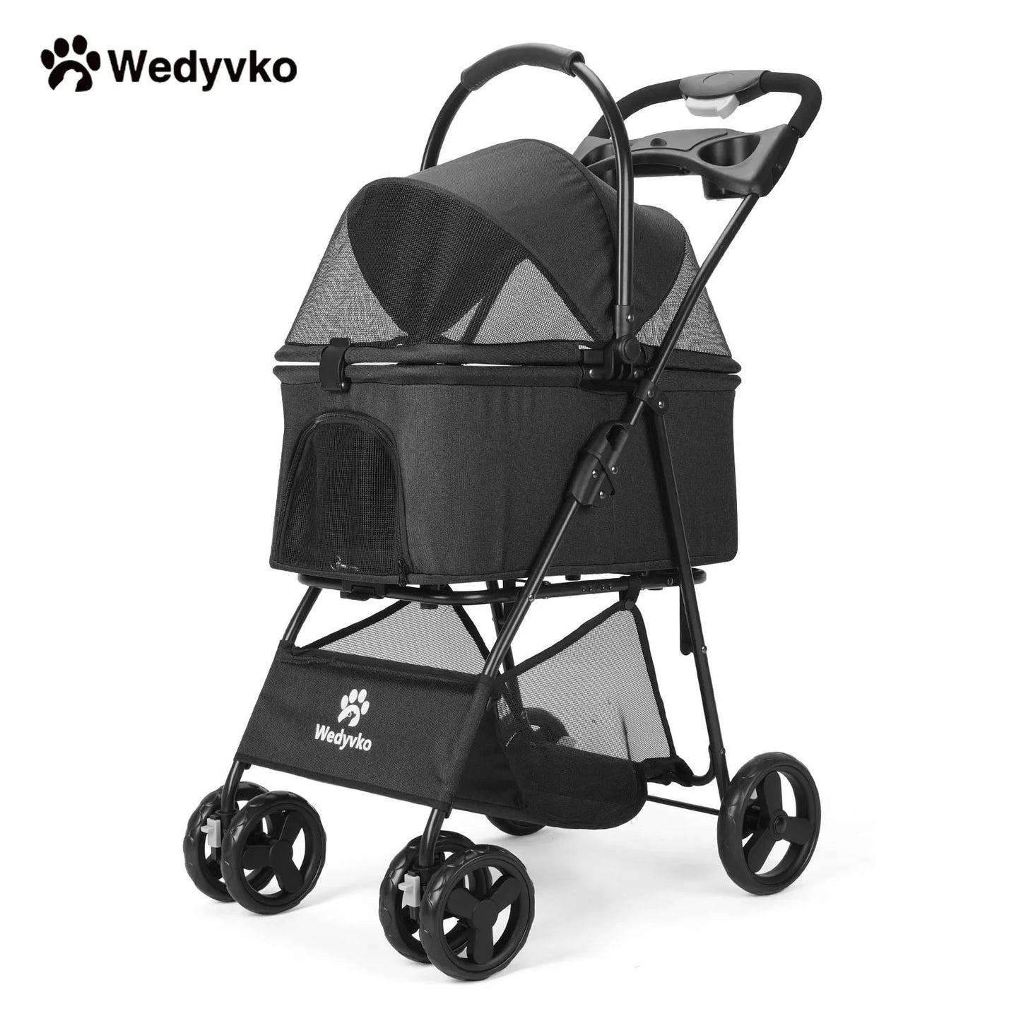 Luxury Detachable Pet Stroller