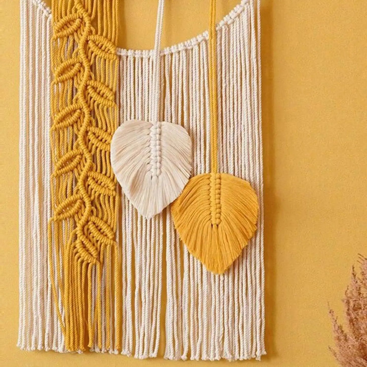 Macrame Handwoven Wall Tassel Tapestry