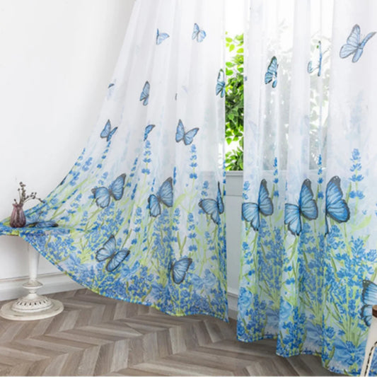 Butterfly Blackout Curtain Panels