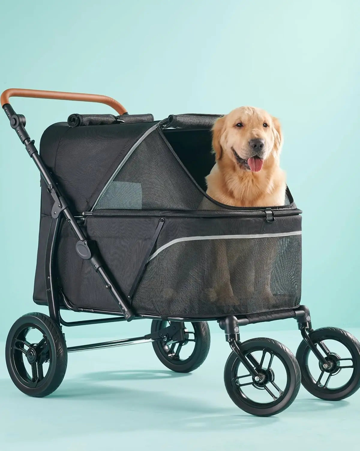 Large Pet Stroller for Multiple Pets