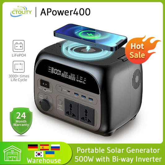 500w Portable Power Station 220v