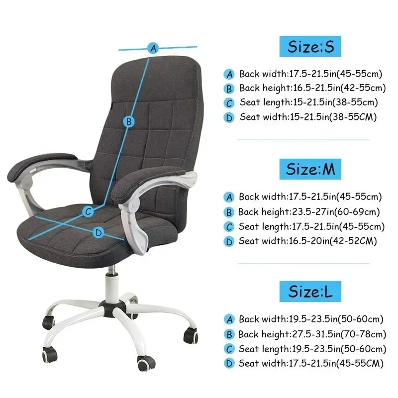 Elastic Office Computer Chair Cover Modern Anti-dirty Boss