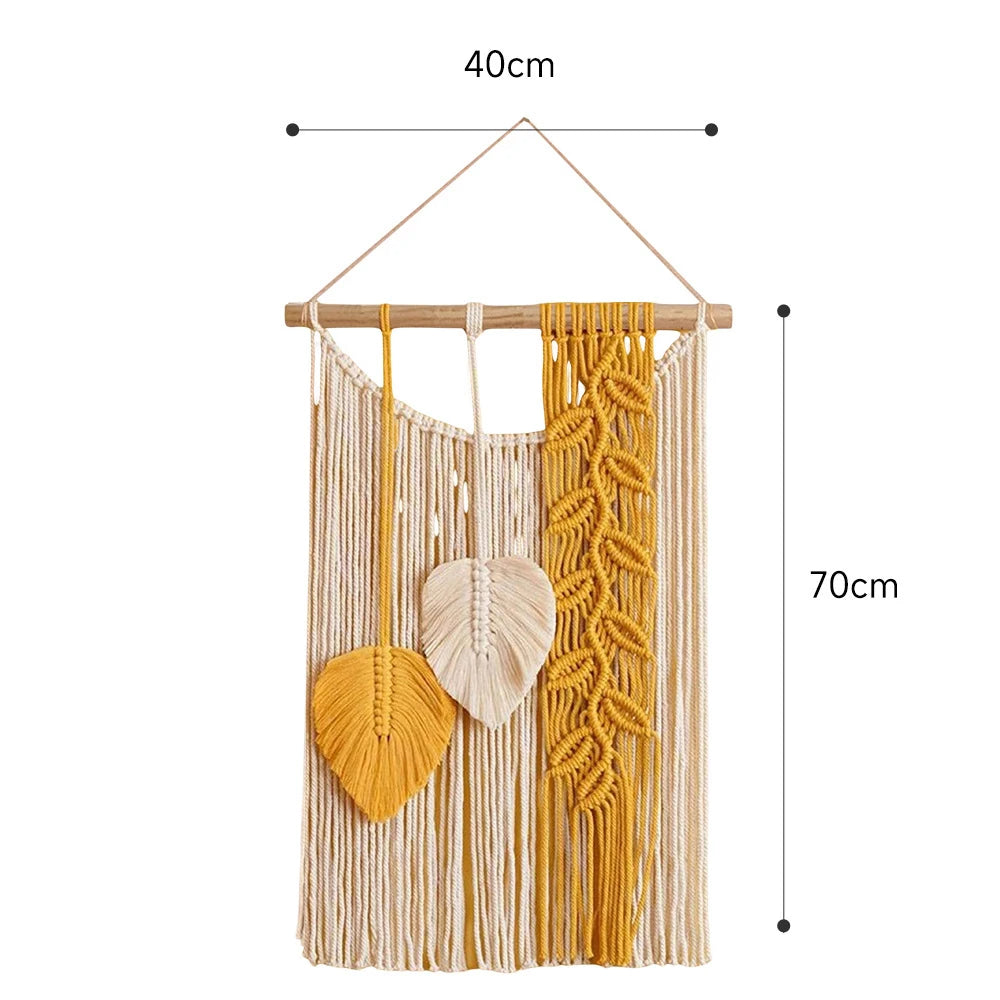 Macrame Handwoven Wall Tassel Tapestry