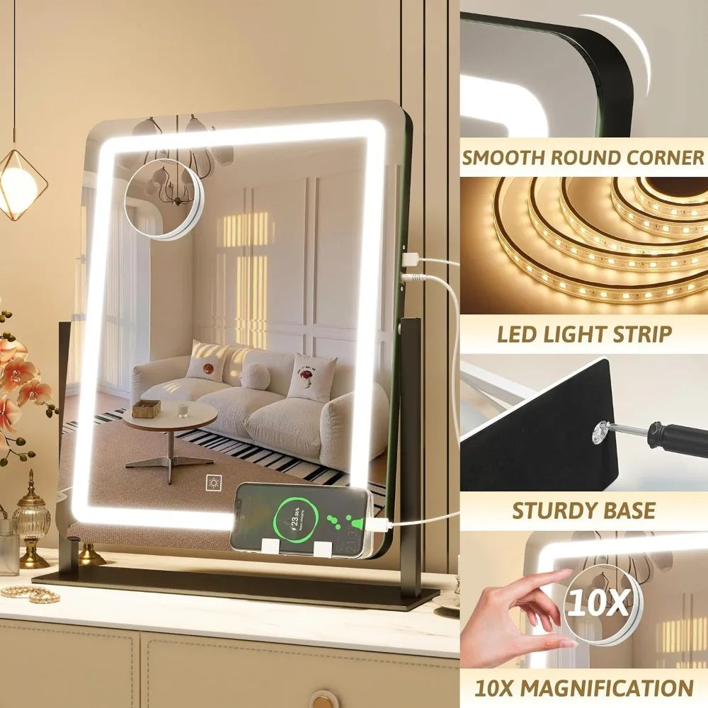 Hollywood Vanity Mirror with Lights